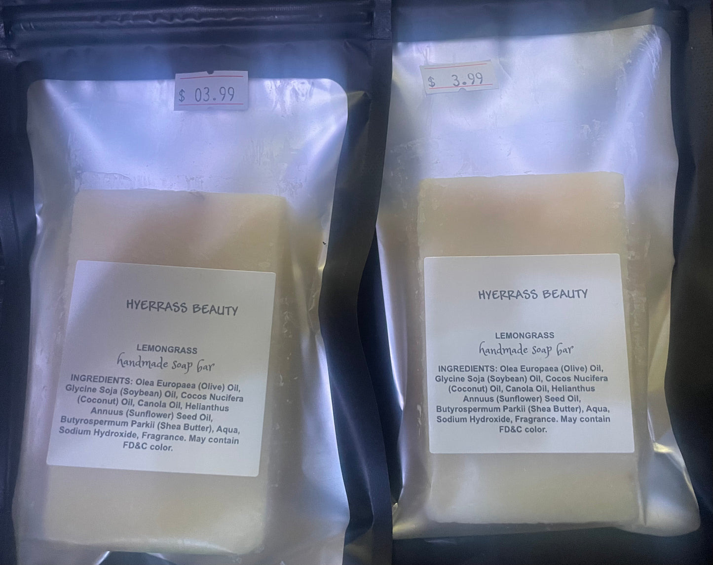 Lemongrass Handmade Soap Bar